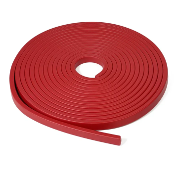 Акриловий шнур для гідроізоляції та герметизації робочих швів 10х20 мм, червоний колір, 10 м.п., Hydroflex Туреччина